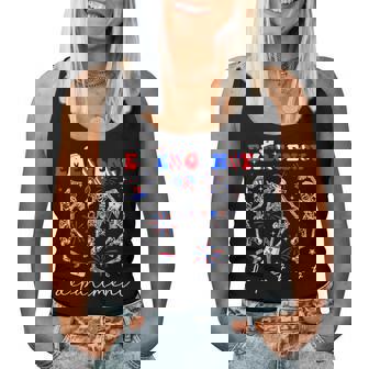 Emergency Department Skeleton 4Th Of July Usa Er Ed Nurse Women Tank Top - Monsterry