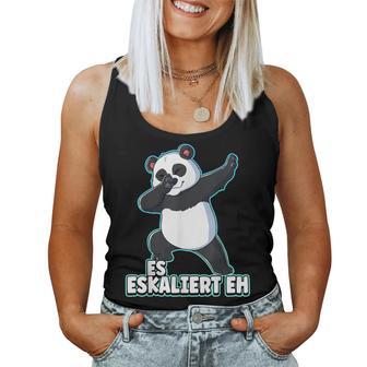 Es Eskaliert Eh Panda S Tank Top Frauen - Geschenkecke