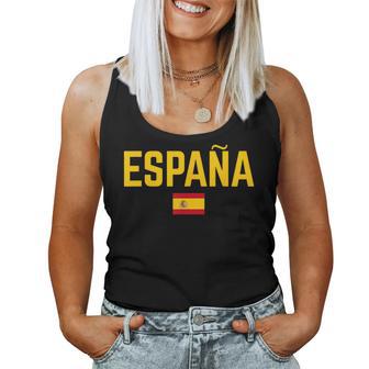 España Spain Flag Women's Children's Spain Red Tank Top Frauen - Geschenkecke