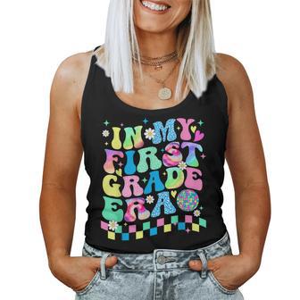 In My First Grade Era Back To School 1St Grade Teacher Girl Women Tank Top - Thegiftio UK