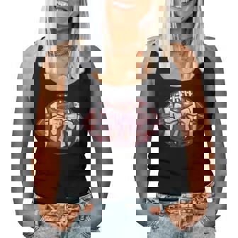 Football Girl Bow Women Tank Top | Seseable CA