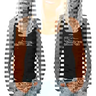 Formula Racing Fan Race Car Schematic Engineers Women Women Tank Top - Thegiftio UK