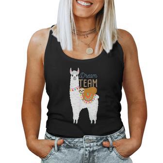 Alpaca Lama With Sloth Dream Team Tank Top Frauen - Geschenkecke