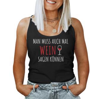 Wine Drinker Tank Top Frauen - Geschenkecke