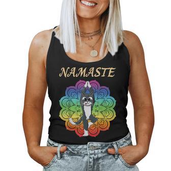 Yoga Catrikshasana Mandala Namaste Tank Top Frauen - Geschenkecke