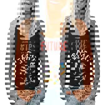 Future Teacher Educator Loading 2024 Career Appreciation Women Tank Top - Monsterry
