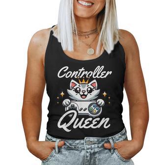 Gamer Girl Cat Gaming Cuteideo Game Girls Tank Top Frauen - Geschenkecke