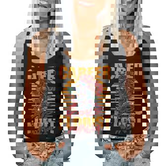 Gardener Botanist Flower Shop Career Goals Florist Ninja Women Tank Top - Monsterry