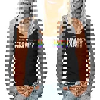 Gay Pride Parade 2023 Rainbow Lgbtq Flag Love Is Love Wins Women Tank Top - Monsterry