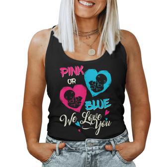 Gender Reveal For Mom And Dad Boy Or Girl Tank Top Frauen - Seseable