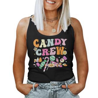 Groovy Halloween Candy Crew Candyland Sour Patch Women Tank Top - Thegiftio UK
