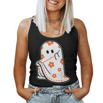 Halloween Costume Sewing Ghost Boo Sewing Lovers Women Women Tank Top - Thegiftio UK
