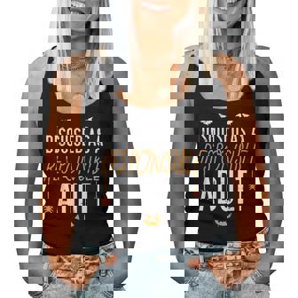 Halloween Disguised As Responsible Adult Costume Women Women Tank Top | Mazezy