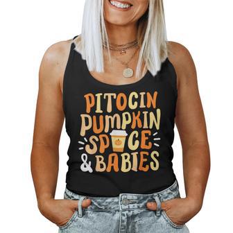 Halloween Labor And Delivery L&D Nurse Fall Pumpkins Midwife Women Tank Top - Thegiftio UK