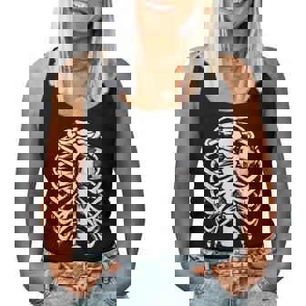 Halloween Soccer Xray Skeleton Costume For Boys Women Tank Top | Seseable UK