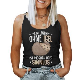 Hedgehog Lovers Children's Women's Tank Top Frauen - Geschenkecke