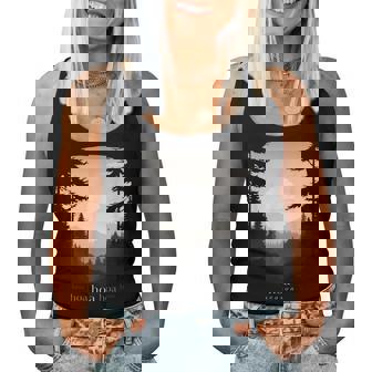 Hoa Hoa Hoa Hoa Hoa Season Autumn Fall Mist Trendy Graphic Women Tank Top | Mazezy