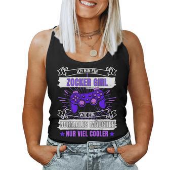 Ich Bin Ein Zocker Girl I'm A Gamer Tank Top Frauen - Geschenkecke