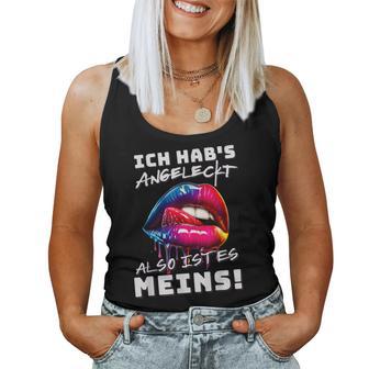 Ich Hab's Angeleckt Also Ist Es Meins Humour Women's Tank Top Frauen - Geschenkecke