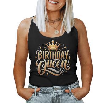 I'm The Birthday Queen Happy Birthday Girls Birthday Women Tank Top - Thegiftio UK