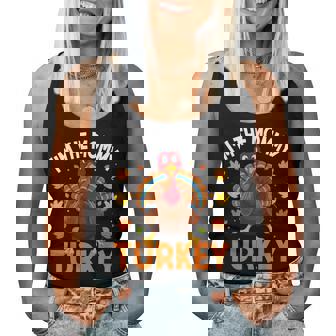 I'm The Mommy Turkey Family Thanksgiving Mom Women Tank Top - Monsterry