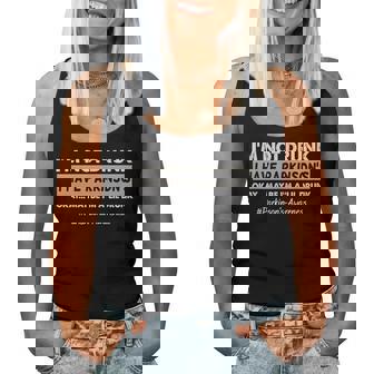 I'm Not Drunk I Have Parkinson's Pakinson's Awareness Women Tank Top | Seseable UK