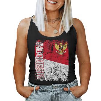 Indonesia Flag Children Tank Top Frauen - Geschenkecke