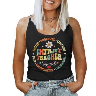 Infant Room Squad Teacher Matching Back To School Women Tank Top - Thegiftio UK
