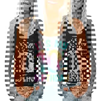 It's My 10Th Birthday Bubble Boba Tea Party 10 Year Old Girl Women Tank Top - Thegiftio