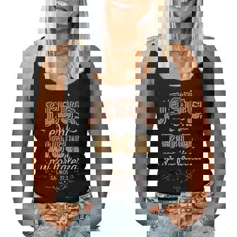 Jesus Es Mi Roca Y Mi Fortaleza Salmos Women Tank Top - Monsterry