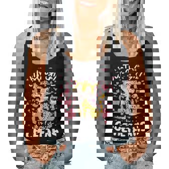 Just A Girl Who Loves Cheetahs African Savanna Women Tank Top | Mazezy