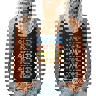 Jvke Colorful With Butterfly And Snake Vintage Retro Women Tank Top | Seseable CA