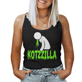 Kotzzilla Brechen Kotzen Beer Alcohol Pass Drunken Tank Top Frauen - Geschenkecke