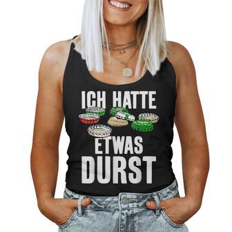 Kronkorken Beer Saufen Tank Top Frauen - Geschenkecke