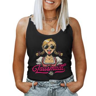 Lausmadl Dirndl Outfit Costume Women's Costume Tank Top Frauen - Geschenkecke