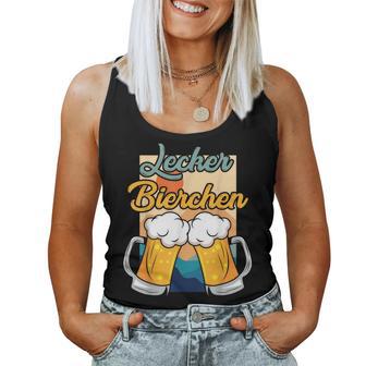 Lecker Bierchen Sauf Beer Drinker Tank Top Frauen - Geschenkecke