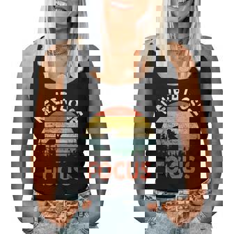 Never Lose Focus Photographie Photographe Débardeur pour femme - Cadeauxyz