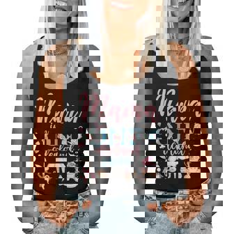 Mama Of The Birthday Girl Mama In Onderland 1St Birthday Women Tank Top - Thegiftio