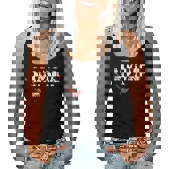 Mama Rockin One Birthday Family Matching Rock Guitar Women Tank Top | Seseable UK