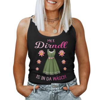 Mei Dirndl Is In Da Wäsch Lausmadl Women's Costume Dirndl Tank Top Frauen - Geschenkecke