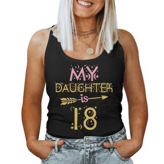 Meine Tochter Ist 18 Jahre Alt Herzlichen Glückwunsch An Sie & Papa Mama Tank Top Frauen - Geschenkecke