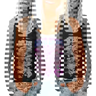 Moo-Deng The Famous Baby Hippo I Love Moo-Deng Queen Meme Women Tank Top - Monsterry