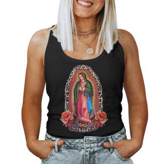 Notre Dame De Guadalupe -Ierge Marie Catholique Mexicaine Débardeur pour femme - Cadeauxyz