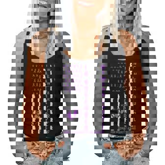 In November We Wear Purple Prematurity Awareness Preemie Mom Women Tank Top - Monsterry