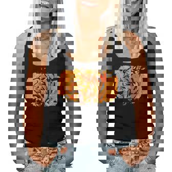 Œuvre D'art Abstraite De Tigre Coloré Débardeur pour femme - Cadeauxyz