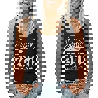 Original 2010 Boy Girl 14 Years Old 14Th Birthday Women Tank Top - Thegiftio