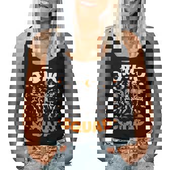 Ortho Squad Skeleton Halloween Orthopedic Nurse Rn Women Tank Top - Monsterry