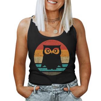 Owl Retro Styleintage Tank Top Frauen - Geschenkecke