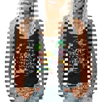 Progress Over Perfection Caterpillar Back To School Teacher Women Tank Top - Monsterry