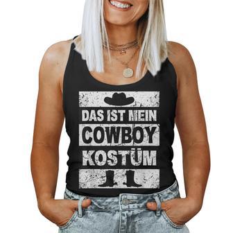 Retro Das Ist Mein Cowboy Kostum Women's Children's Western Tank Top Frauen - Geschenkecke